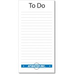 3.5" x 7" 25-Sheet Notepad with Logo