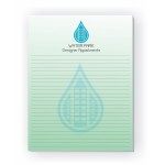 8-1/4" x 10-3/4" Large Sticky Notepads with 50 sheets with Logo
