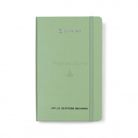 Moleskine Passion Journal - Wellness - Willow Green with Logo  Moleskine Passion Journal - Wellness - Willow Green with Logo