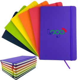 Logo Branded Hard Cover Budget A5 Journal Notebook