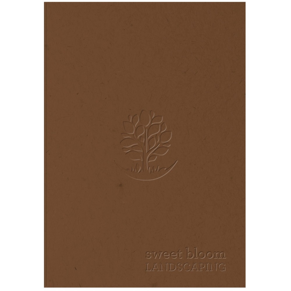 EcoBook DeluxeFlex NoteBook (7"x10") with Logo