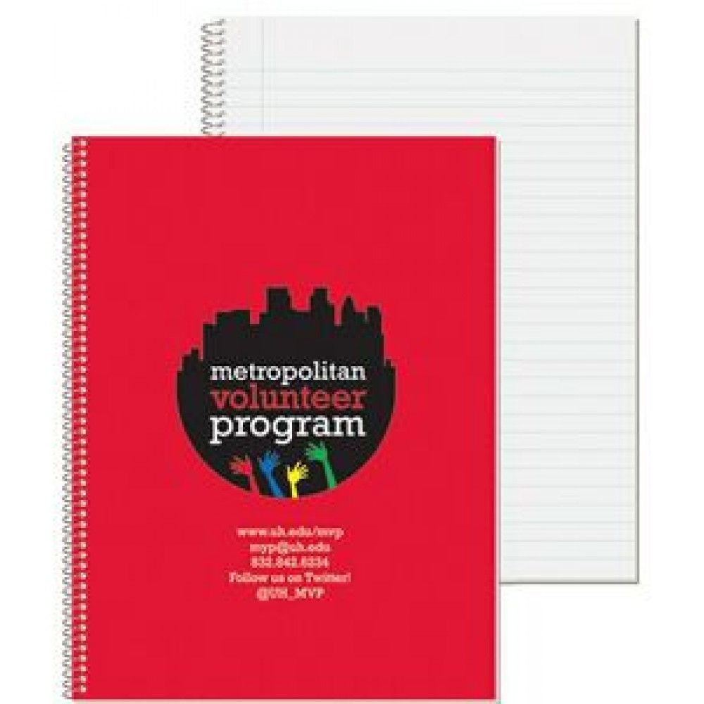 Narrow Rules Composition Notebooks (9"x11") with Logo