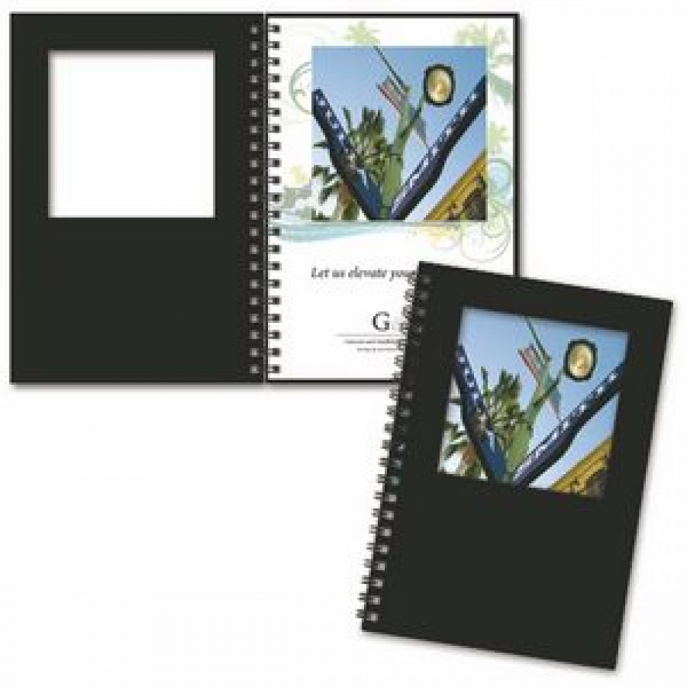 Custom Imprinted Wire Bound Window Journal, X-Large Custom Imprinted Wire Bound Window Journal, X-Large