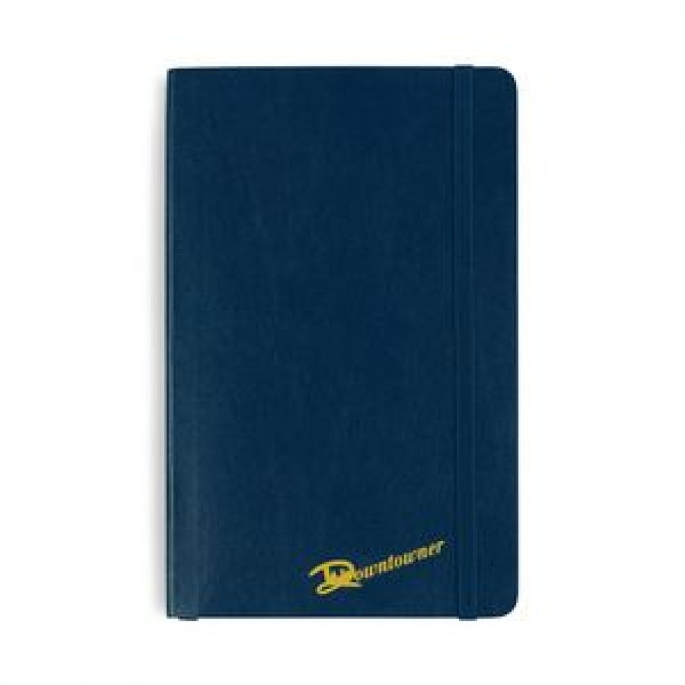 Moleskine Soft Cover Ruled Large Notebook - Sapphire Blue with Logo