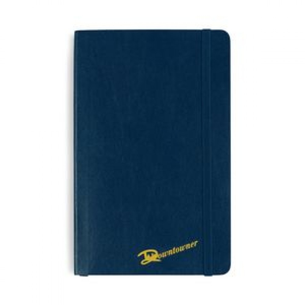 Custom Moleskine Soft Cover Ruled Large Notebook - Sapphire Blue Custom Moleskine Soft Cover Ruled Large Notebook - Sapphire Blue