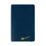 Custom Moleskine Soft Cover Ruled Large Notebook - Sapphire Blue