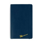 Moleskine Soft Cover Ruled Large Notebook - Sapphire Blue with Logo