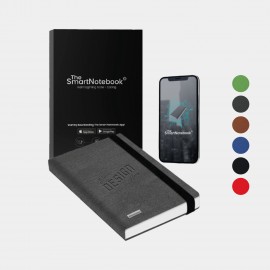 The SmartNotebook Eco-Friendly Business Executive Smart Hard Cover Notebook with Logo