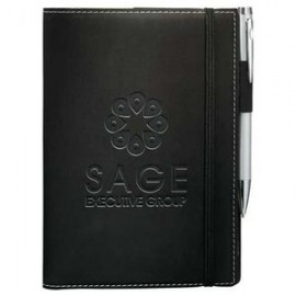 5.25" x 7.5" FSC Mix Revello Refillable Journal with Logo