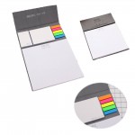 Memo Pad Notebook With Sticky Notes Hardcover with Logo
