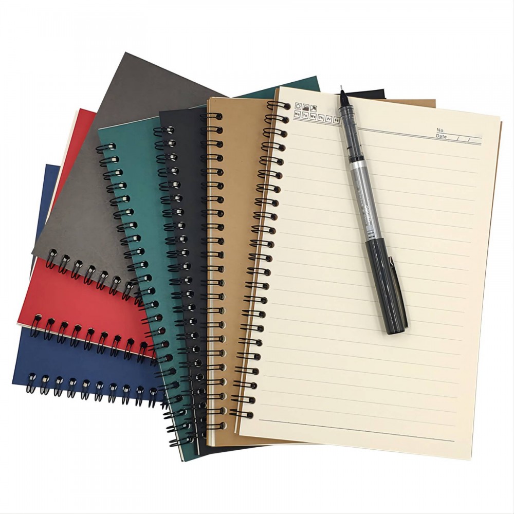 Custom 50 sheets Spiral Journal Notebook