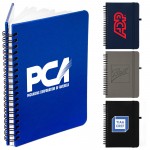Promotional 5x7 Premium UltraHyde Leather Notebook with Pen Holder