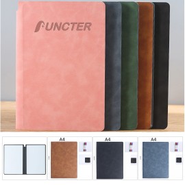 Customized A4 Whiteboard Notebook, Portable Dry Erase White Board, Erasable Reusable with 3 Color Markers  Customized A4 Whiteboard Notebook, Portable Dry Erase White Board, Erasable Reusable with 3 Color Markers