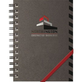 TechnoMetallic Journals NotePad (5"x7") with Logo
