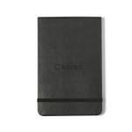 Moleskine Hard Cover Ruled Pocket Reporter Notebook - Black Logo Printed