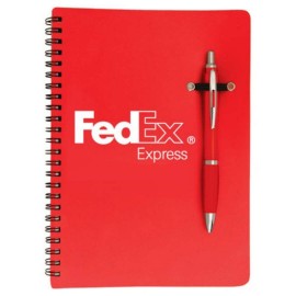 Personalized Marino / Notebook Combo - Red  Personalized Marino / Notebook Combo - Red