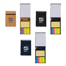 Mini Notepad with Sticky Notes with Logo