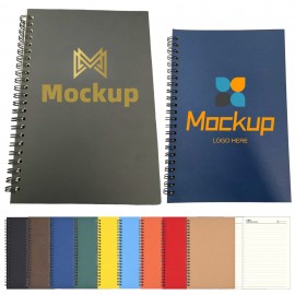 Study Lined Spiral Notebook with Logo