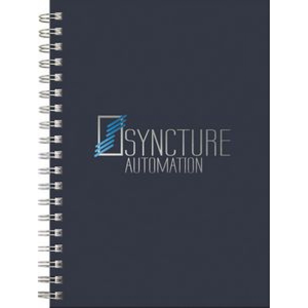 Prestige Cover Series 2 Medium NoteBook (7"x10") with Logo