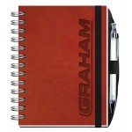 Promotional Executive Journals w/50 Sheets & Pen (5"x7")