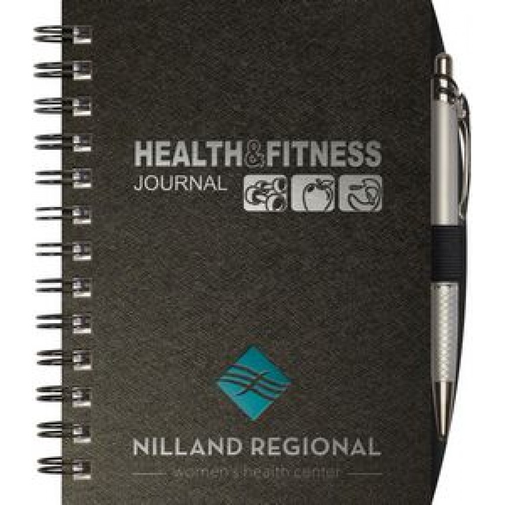 Personalized Exercise/Nutrition Health Journals (5"x7")