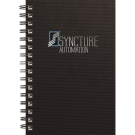 Logo Branded TechnoMetallic Journals SeminarPad (5.5"x8.5")