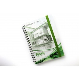 Personalized Skin A5 Pic Full Cover Printed Notebook (6"x8") SPIRAL Bound- includes branded pages