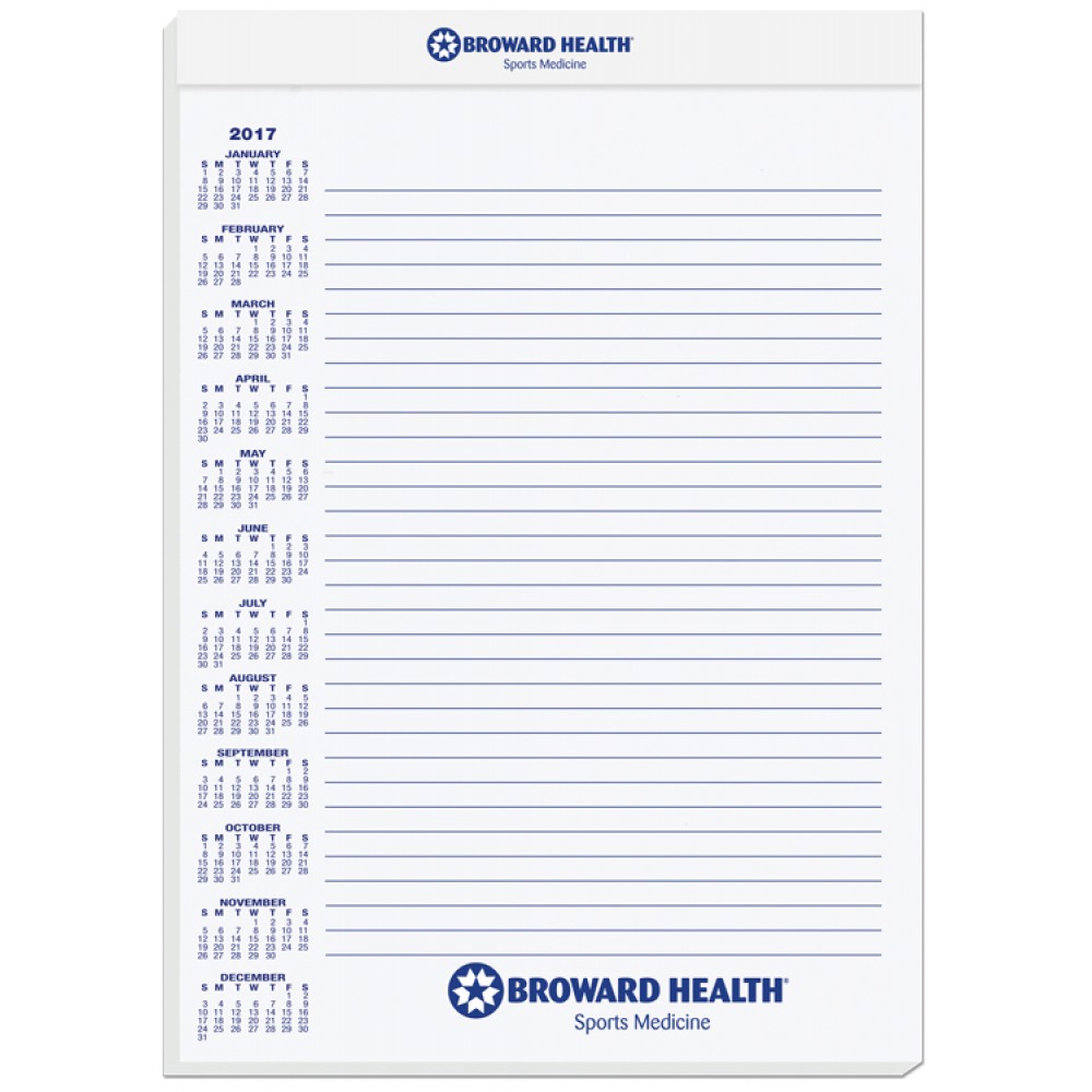 Legal Pads w/Imprinted Sheets (8"x11") with Logo