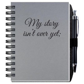 Logo Branded Foil Stamped Pronto! Journals w/Pen Safe (5"x7")