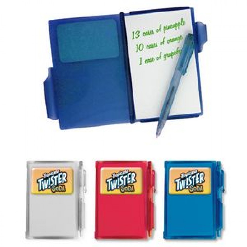 Custom Imprinted Mini Hardcover Notebook w/Pen Custom Imprinted Mini Hardcover Notebook w/Pen