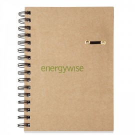 Eco Notebook with Logo  Eco Notebook with Logo