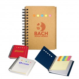 Promotional Eco Friendly Sticky Book w/Ruler