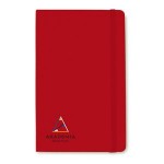 Moleskine Hard Cover Squared Large Notebook - Scarlet Red Custom Imprinted