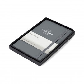 Logo Branded Moleskine Medium Notebook Gift Set - Slate Grey