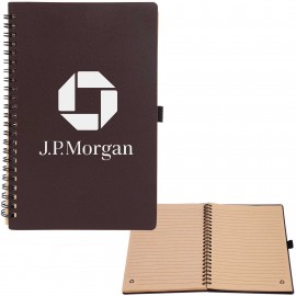 Logo Branded Recycled A5 Wire Bound Journal