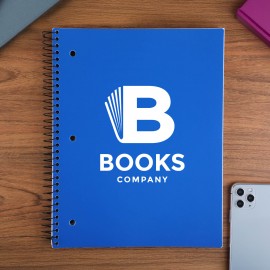 5 Subject Spiral Notebook with Logo