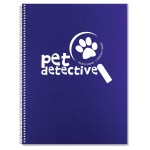 Custom Econo Poly Cover Composition Notebook w/College Rules (9"x11")