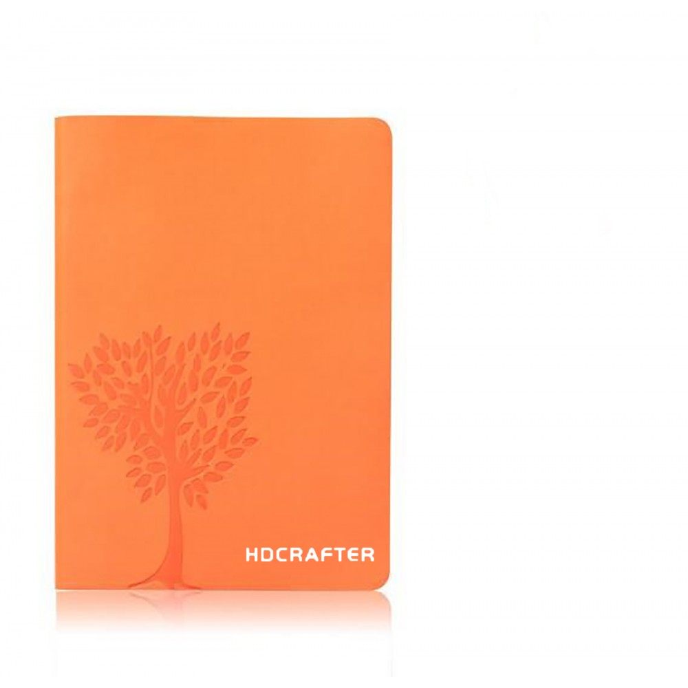 PU Leather Cover Paper Notebook with Logo