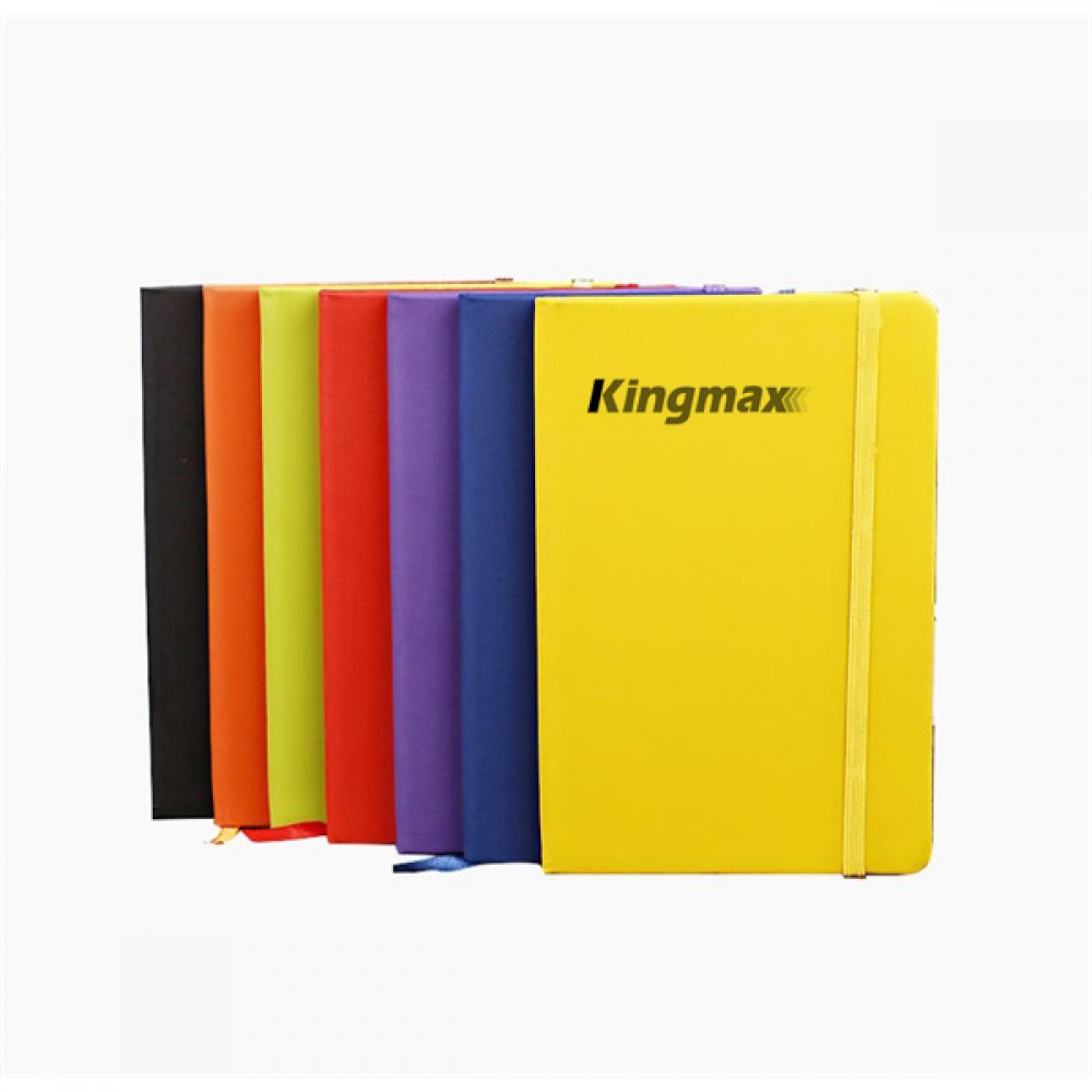 PU Notebook with Elastic Band Branded PU Notebook with Elastic Band Branded