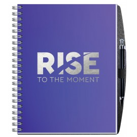Personalized Radiant Journal w/Pen & 100 Sheets (8''x11'')  Personalized Radiant Journal w/Pen & 100 Sheets (8