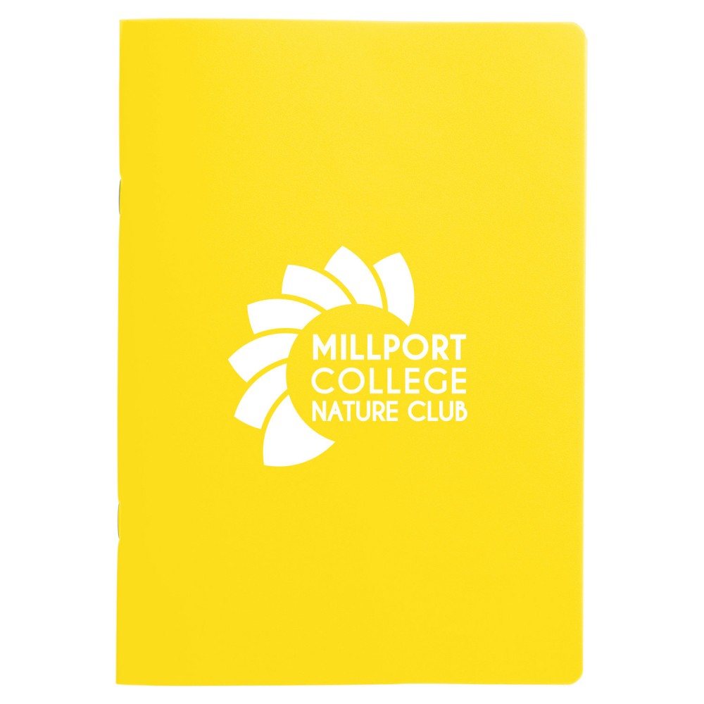 Logo Branded Prisma Recycled Paper Journal Notebook
