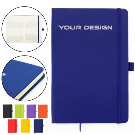 Personalized A5 PU Journal Notebook With Pen Holder