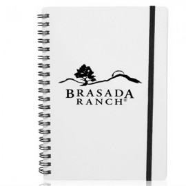 Promotional Spiral Notebook w/Color Accents (5"x7")