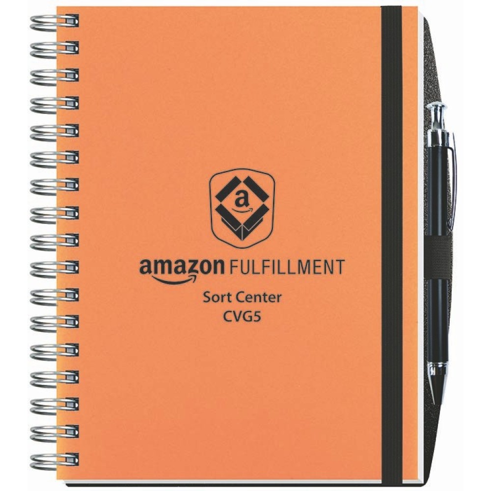 Personalized Best Selling Journal w/100 Sheets & Pen (6"x8") Personalized Best Selling Journal w/100 Sheets & Pen (6"x8")