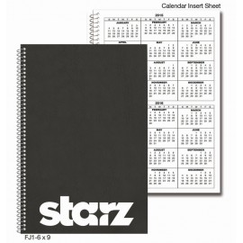 Calendar Notebook (6"x9") with Logo