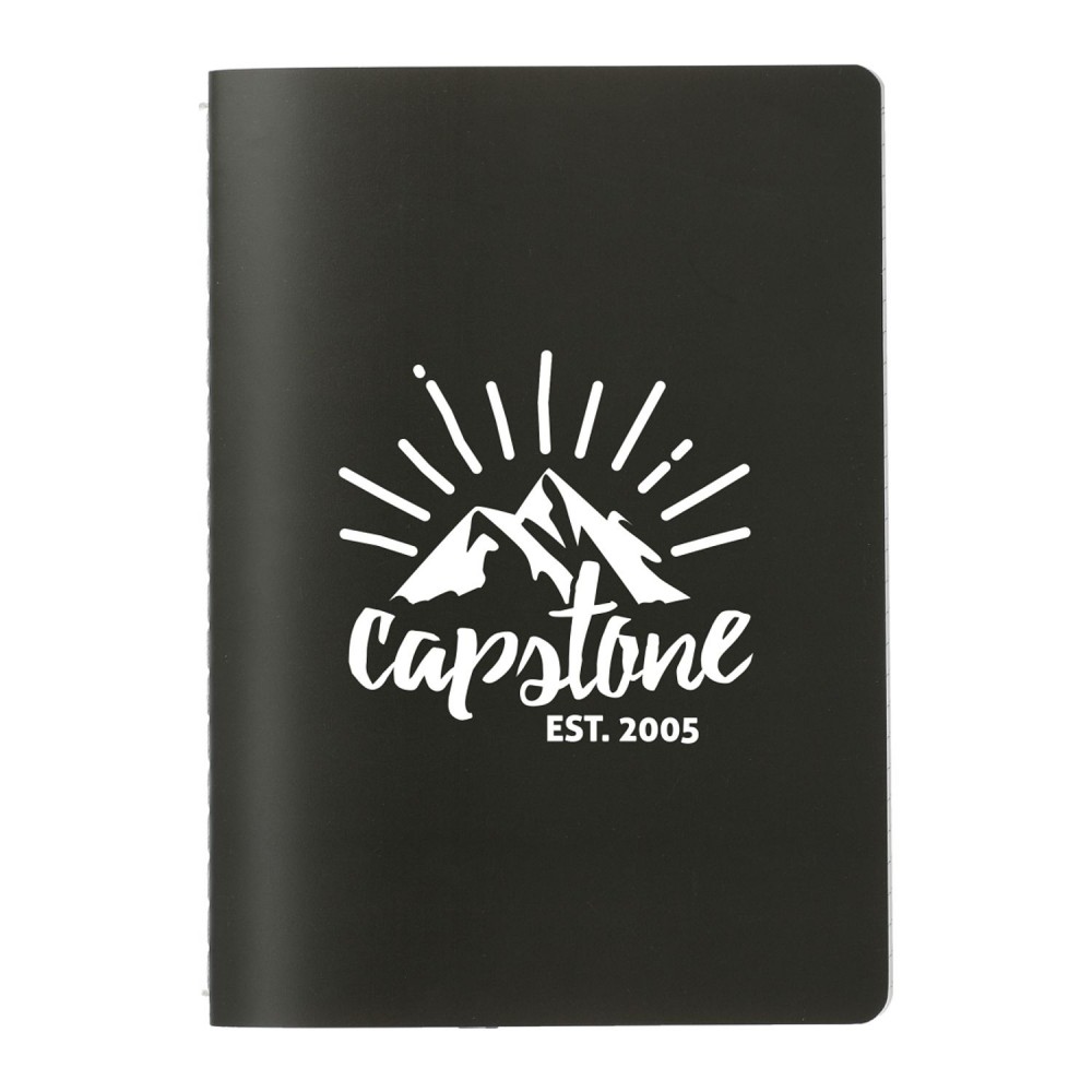 5" x 7" Mineral Stone Field Bound Notebook with Logo