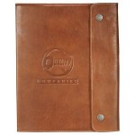 Alternative Leather Refillable Journal Custom Imprinted