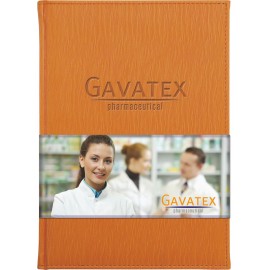 Personalized Pedova BrightWave Journal w/Full Color GraphicWrap (7"x9.5")