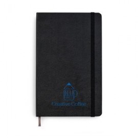 Promotional Moleskine Hard Cover Dotted Large Notebook - Black