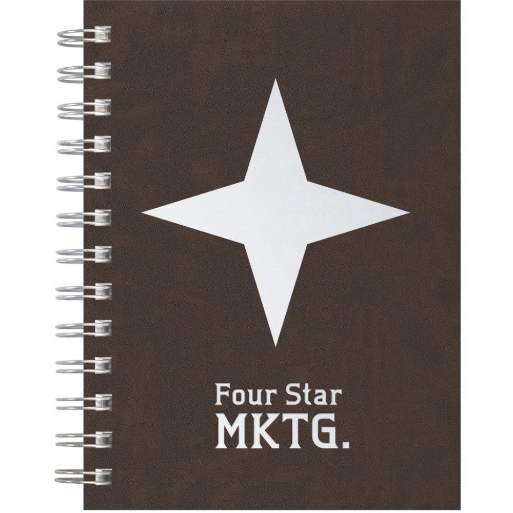 Personalized PremiumLeather Medium Journal NotePad (5"x7")
